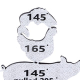 Meat Temperature Magnet Animal Internal Temperature Guide Acrylic Beef Pork Chicken Fish Grill Accessory for BBQ Cooking