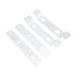 2 Set Bird House Hanger Bracket Galvanized Steel Bird House Mounting Bracket for Feeders Nest Boxes