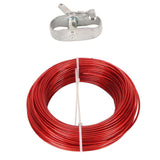 150ft Pool Cover Cable with Rustproof Aluminum Winch for Above Ground Swimming Pool In Australia - Darrahopens