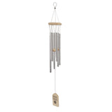 Pet Memorial Wind Chimes Wooden Outdoor Sympathy Wind Chimes Dog Memorial Remembrance Gifts with Thickened Aluminum Tubes for Home Garden Decor