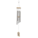 Pet Memorial Wind Chimes Wooden Outdoor Sympathy Wind Chimes Dog Memorial Remembrance Gifts with Thickened Aluminum Tubes for Home Garden Decor
