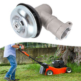 28mm Spline 9T Gearbox Head Grass Trimmer Gear Head Replacement for Most Lawn Trimmer Gearboxes Bristling Machines Grading Power Equipment Tools