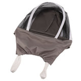 Beekeeping Veil Hat Head Protection Mesh Cap Nylon Breathable Sun Proof Beekeeping Equipment for Fishing Hiking Outdoor