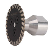 Stone Carving Blades Alloy Steel High Hardness Hot Press Sintering Diamond Engraving Circular Saw Blade for Cutting Granite Marble Concrete Joint Type 50mm / 2in
