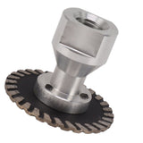 Stone Carving Blades Alloy Steel High Hardness Hot Press Sintering Diamond Engraving Circular Saw Blade for Cutting Granite Marble Concrete Joint Type 50mm / 2in