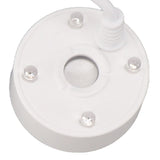 Mist Maker USB Colorful LED Lights 5V Ultra Sound Fountain Atomizer for Pond Rockery Fish Tank Sink White