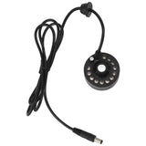 Mist Maker 12LED Beads Colorful DC 5V Interface Waterproof Ultrasound Water Fountain Fogger for Pond Halloween Party In Australia - Darrahopens