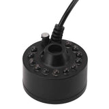 Mist Maker 12LED Beads Colorful DC 5V Interface Waterproof Ultrasound Water Fountain Fogger for Pond Halloween Party In Australia - Darrahopens