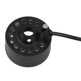 Mist Maker 12LED Beads Colorful DC 5V Interface Waterproof Ultrasound Water Fountain Fogger for Pond Halloween Party In Australia - Darrahopens