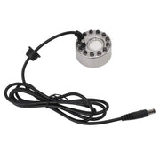 Color 12 LED Mist Maker Fogger Water Fountain Pond Fog Atomizer Humidifier with DC 5V Interface for Water Fountain Pond Rockery Fishtank In Australia - Darrahopens