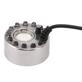 Color 12 LED Mist Maker Fogger Water Fountain Pond Fog Atomizer Humidifier with DC 5V Interface for Water Fountain Pond Rockery Fishtank In Australia - Darrahopens