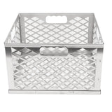 Charcoal Basket Detachable Design Portable Rugged Durable Stainless Steel Charcoal Fire Basket for Barbecue