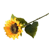 Simulation Sunflower Pastoral Style Artificial Flower False Silk Sunflower for Home Decoration Yellow In Australia - Darrahopens