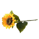Simulation Sunflower Pastoral Style Artificial Flower False Silk Sunflower for Home Decoration Yellow In Australia - Darrahopens