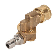 Quick Connecting Pivoting Coupler Attachment 1/4in for Pressure Washer Nozzle Adjustable 4500psi Garden Supplies 5 Level In Australia - Darrahopens