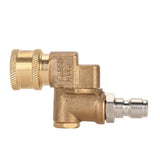 Quick Connecting Pivoting Coupler Attachment 1/4in for Pressure Washer Nozzle Adjustable 4500psi Garden Supplies 5 Level