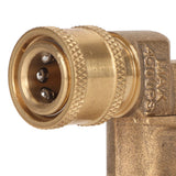 Quick Connecting Pivoting Coupler Attachment 1/4in for Pressure Washer Nozzle Adjustable 4500psi Garden Supplies 5 Level