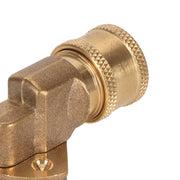 Quick Connecting Pivoting Coupler Attachment 1/4in for Pressure Washer Nozzle Adjustable 4500psi Garden Supplies 5 Level
