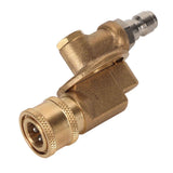 Quick Connecting Pivoting Coupler Attachment 1/4in for Pressure Washer Nozzle Adjustable 4500psi Garden Supplies 7 Level In Australia - Darrahopens