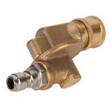 Quick Connecting Pivoting Coupler Attachment 1/4in for Pressure Washer Nozzle Adjustable 4500psi Garden Supplies 7 Level In Australia - Darrahopens