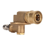 Quick Connecting Pivoting Coupler Attachment 1/4in for Pressure Washer Nozzle Adjustable 4500psi Garden Supplies 7 Level In Australia - Darrahopens