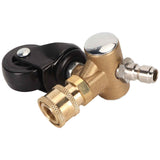 Undercarriage Cleaner Swivel Wheel with 1/4in Quick Connector Brass Pressure Washer Adapter Joint Wheel Attachment for Road Cleaning In Australia - Darrahopens