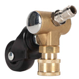 Undercarriage Cleaner Swivel Wheel with 1/4in Quick Connector Brass Pressure Washer Adapter Joint Wheel Attachment for Road Cleaning In Australia - Darrahopens