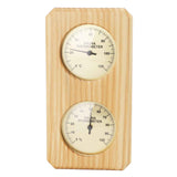 Wooden Sauna Hygrothermograph Golden Plate 0 to 120 Celsius 0 to 100 Humidity Sauna Thermometer for Indoor Family In Australia - Darrahopens
