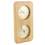 Wooden Sauna Hygrothermograph Golden Plate 0 to 120 Celsius 0 to 100 Humidity Sauna Thermometer for Indoor Family In Australia - Darrahopens