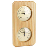 Wooden Sauna Hygrothermograph Golden Plate 0 to 120 Celsius 0 to 100 Humidity Sauna Thermometer for Indoor Family In Australia - Darrahopens