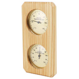 Wooden Sauna Hygrothermograph Golden Plate 0 to 120 Celsius 0 to 100 Humidity Sauna Thermometer for Indoor Family In Australia - Darrahopens