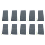 10PCS Sandless Sand Bags Drawstring Flood Water Barriers Polyester 9.8x19.7in Dam Bag for Basement Garage Anti Flood Grey In Australia - Darrahopens