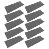 10pcs Flood Sandbags Professional Empty Rain Proof Drawstring Flood Control Sandbags for House Door Garage Basement Grey In Australia - Darrahopens