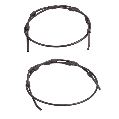 2PCS Replacement Tree Stand Cables 65 Inch Stainless Steel Plastic Climbing Treestand Cables for Hunting Accessories