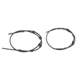 2PCS Replacement Tree Stand Cables 65 Inch Stainless Steel Plastic Climbing Treestand Cables for Hunting Accessories
