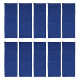 10pcs Flood Sandbags 600D Polyester Flood Prevention Bag Reusable Flood Barrier Bag for House Door Window Garage Basement Dark Blue