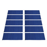 10pcs Flood Sandbags 600D Polyester Flood Prevention Bag Reusable Flood Barrier Bag for House Door Window Garage Basement Dark Blue
