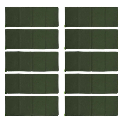 10pcs Flood Sandbags 600D Polyester Flood Prevention Bag Reusable Flood Barrier Bag for House Door Window Garage Basement Dark Green In Australia - Darrahopens