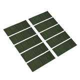 10pcs Flood Sandbags 600D Polyester Flood Prevention Bag Reusable Flood Barrier Bag for House Door Window Garage Basement Dark Green In Australia - Darrahopens