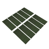 10pcs Flood Sandbags 600D Polyester Flood Prevention Bag Reusable Flood Barrier Bag for House Door Window Garage Basement Dark Green In Australia - Darrahopens