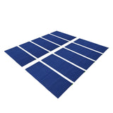 10PCS Flood Prevention Sandbags Drawstring Rain Proof Empty Flood Control Bags for House Door Garage Basement Dark Blue