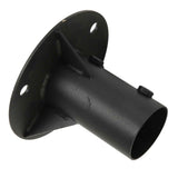 Chain Link Fence Pole Floor Flange Base Flange Heavy Solid Fence Post Concrete Mount for Holding Fence Mailbox Flag Round Posts 52mm / 2.0in In Australia - Darrahopens