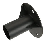 Chain Link Fence Pole Floor Flange Base Flange Heavy Solid Fence Post Concrete Mount for Holding Fence Mailbox Flag Round Posts 52mm / 2.0in
