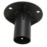Chain Link Fence Pole Floor Flange Base Flange Heavy Solid Fence Post Concrete Mount for Holding Fence Mailbox Flag Round Posts 65mm / 2.6in In Australia - Darrahopens