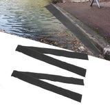 2pcs Flood Barriers Nonwoven Absorbent Resin Water Absorbent Expansion Bag Reusable Dam Bag for Garage Basement