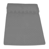 Grill Tools Mat Silicone 8 Slots 16x11.5in Anti Slip Heat Resistant Easy to Clean Griddle Accessories for Kitchen Cooking Grey