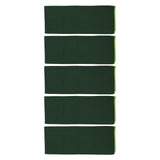 5PCS Flood Barriers Thickened Reusable Zipper Organic Silicone Flood Protection Sand Bags for Home Garage Doors Windows