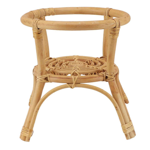Plant Stand Flower Pot Rack Rattan Minimalist Stable 9.4in Diameter Planter Holder for Indoor Outdoor Garden Patio In Australia - Darrahopens
