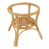 Plant Stand Flower Pot Rack Rattan Minimalist Stable 9.4in Diameter Planter Holder for Indoor Outdoor Garden Patio In Australia - Darrahopens