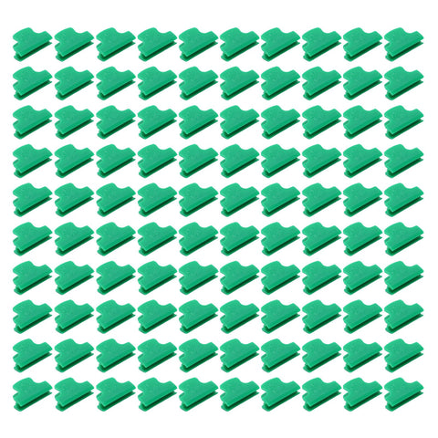 100Pcs 6mm Plastic Greenhouse Film Clamps Pipe Clamps Greenhouse Covering Accessories for Fixing